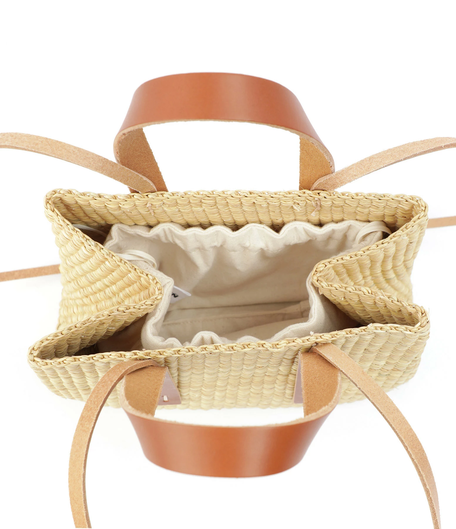 MUUN Panier Jeanne Naturel Marron 5 MUUN Panier Jeanne Naturel Marron – Image 3