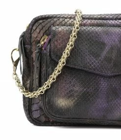 CLARIS VIROT Sac Big Charly Python Carbone 9 CLARIS VIROT Sac Big Charly Python Carbone -jerome dreyfuss shop unnamed file 1733