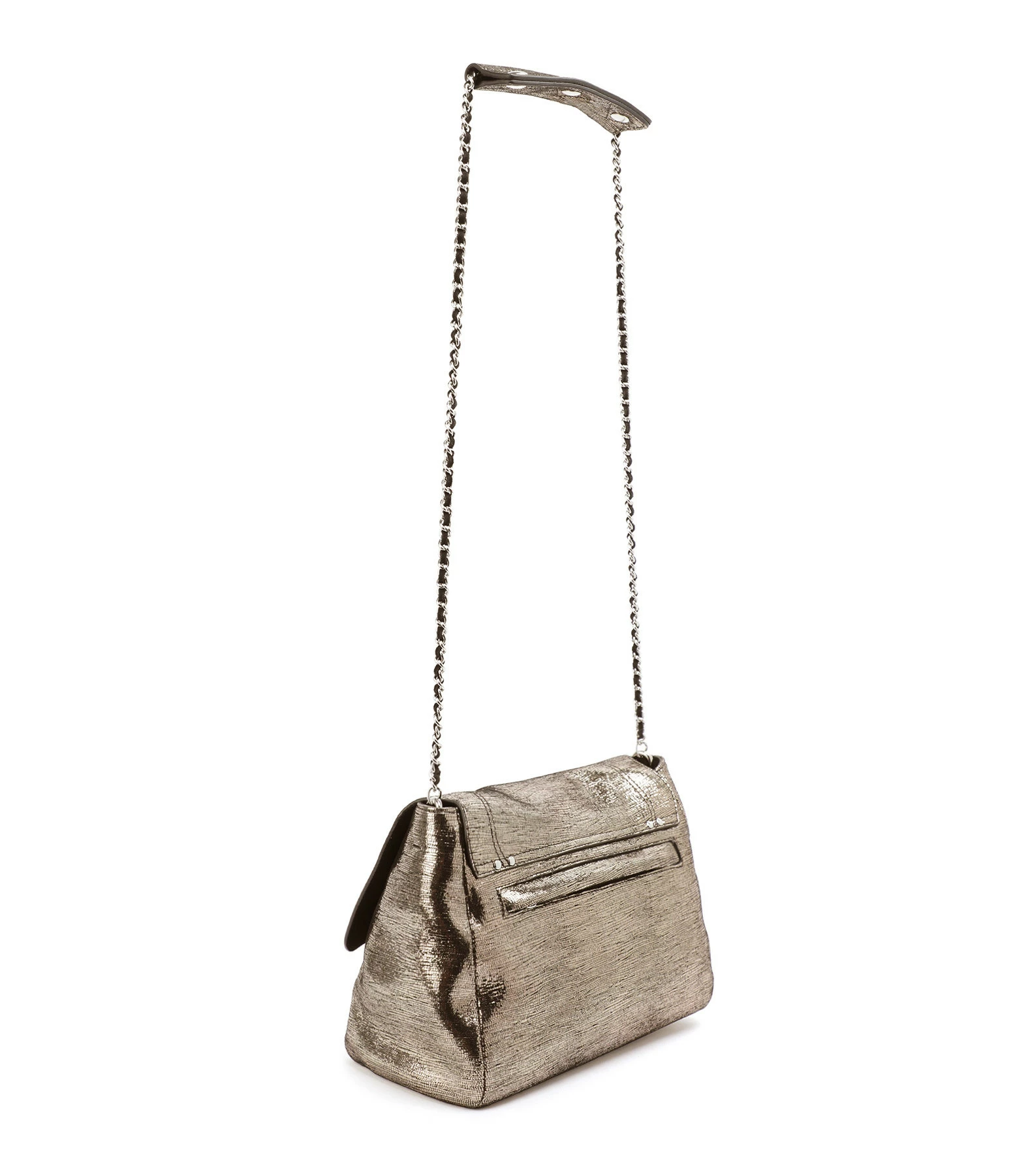 JEROME DREYFUSS Sac Lulu L Cuir Lamé Champa 4 JEROME DREYFUSS Sac Lulu L Cuir Lamé Champa – Image 2