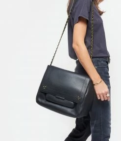 JEROME DREYFUSS Sac Lulu XL Cuir Noir Brass 16 JEROME DREYFUSS Sac Lulu XL Cuir Noir Brass -jerome dreyfuss shop unnamed file 1747