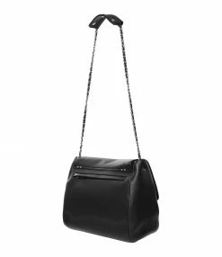 Alternative view of JEROME DREYFUSS Sac Lulu XL Cuir Noir Silver