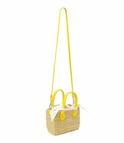 Alternative view of MUUN Panier Charles Naturel Jaune