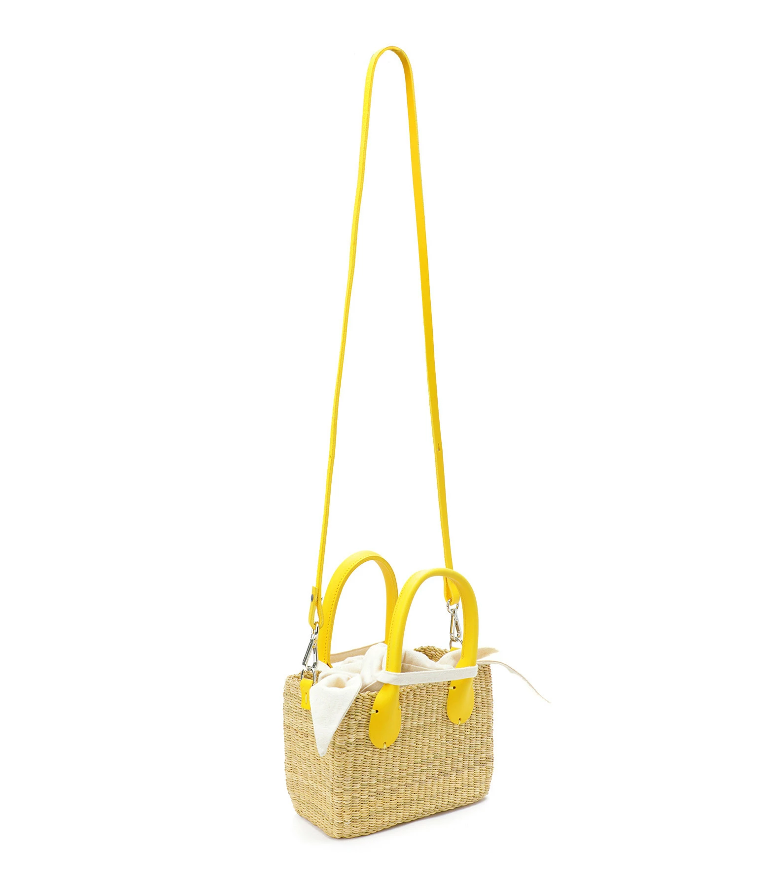 MUUN Panier Charles Naturel Jaune 4 MUUN Panier Charles Naturel Jaune – Image 2