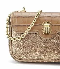 CLARIS VIROT Sac Mini Ava Cuir Tabac -jerome dreyfuss shop unnamed file 1835