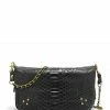 JEROME DREYFUSS Sac Bobi S Cuir Python Noir -jerome dreyfuss shop unnamed file 1838