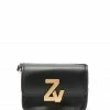 ZADIG & VOLTAIRE Mini Sac ZV Initiale Le City Grigri Cuir Noir 1 ZADIG & VOLTAIRE Mini Sac ZV Initiale Le City Grigri Cuir Noir -jerome dreyfuss shop unnamed file 1845