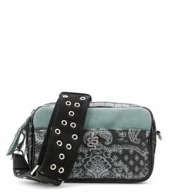 CLARIS VIROT Sac Lily Cuir Cachemire Jean