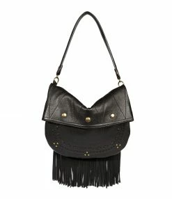 JEROME DREYFUSS Sac Jerry M Cuir Grainé Noir