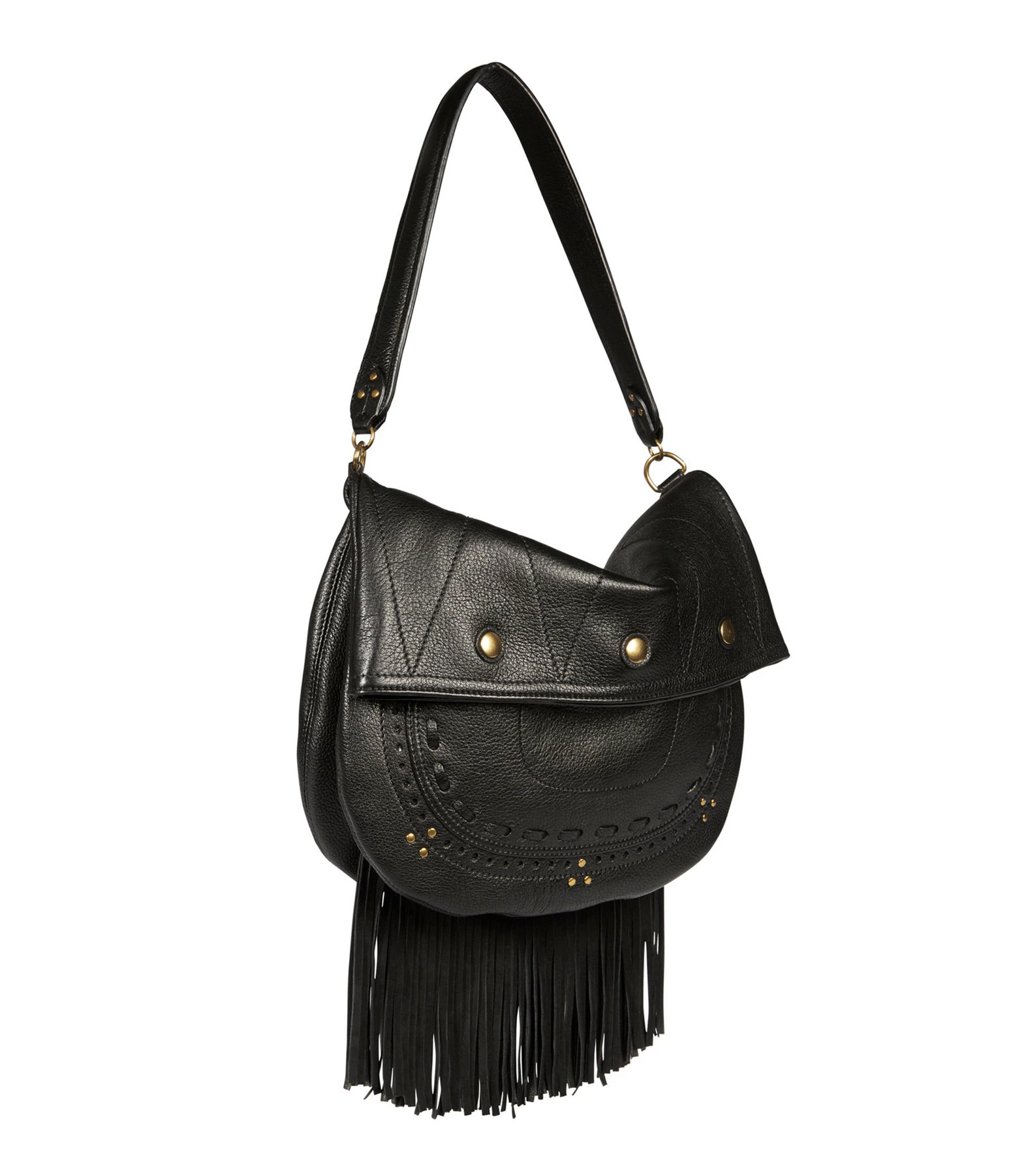 JEROME DREYFUSS Sac Jerry M Cuir Grainé Noir 4 JEROME DREYFUSS Sac Jerry M Cuir Grainé Noir – Image 2
