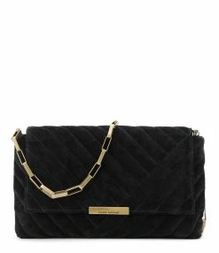 ISABEL MARANT Sac Merine Bandoulière Cuir Suédé Noir