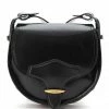 ISABEL MARANT Sac Botsy Cuir Bandoulière Graphique Noir