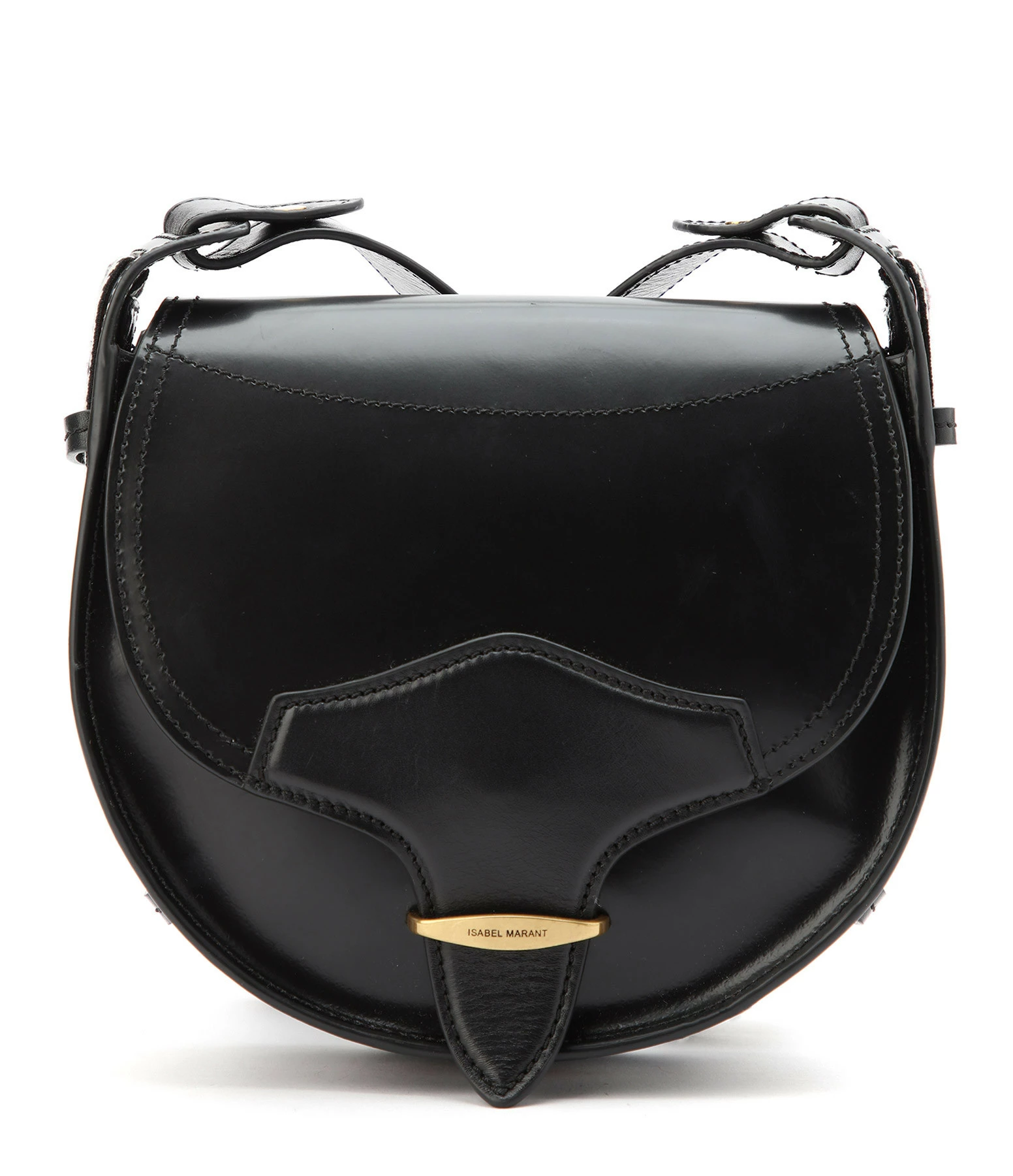 ISABEL MARANT Sac Botsy Cuir Bandoulière Graphique Noir 3 ISABEL MARANT Sac Botsy Cuir Bandoulière Graphique Noir