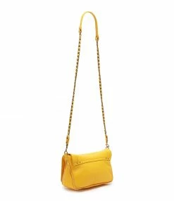Alternative view of JEROME DREYFUSS Sac Bobi S Cuir Bubble Jaune Tournesol