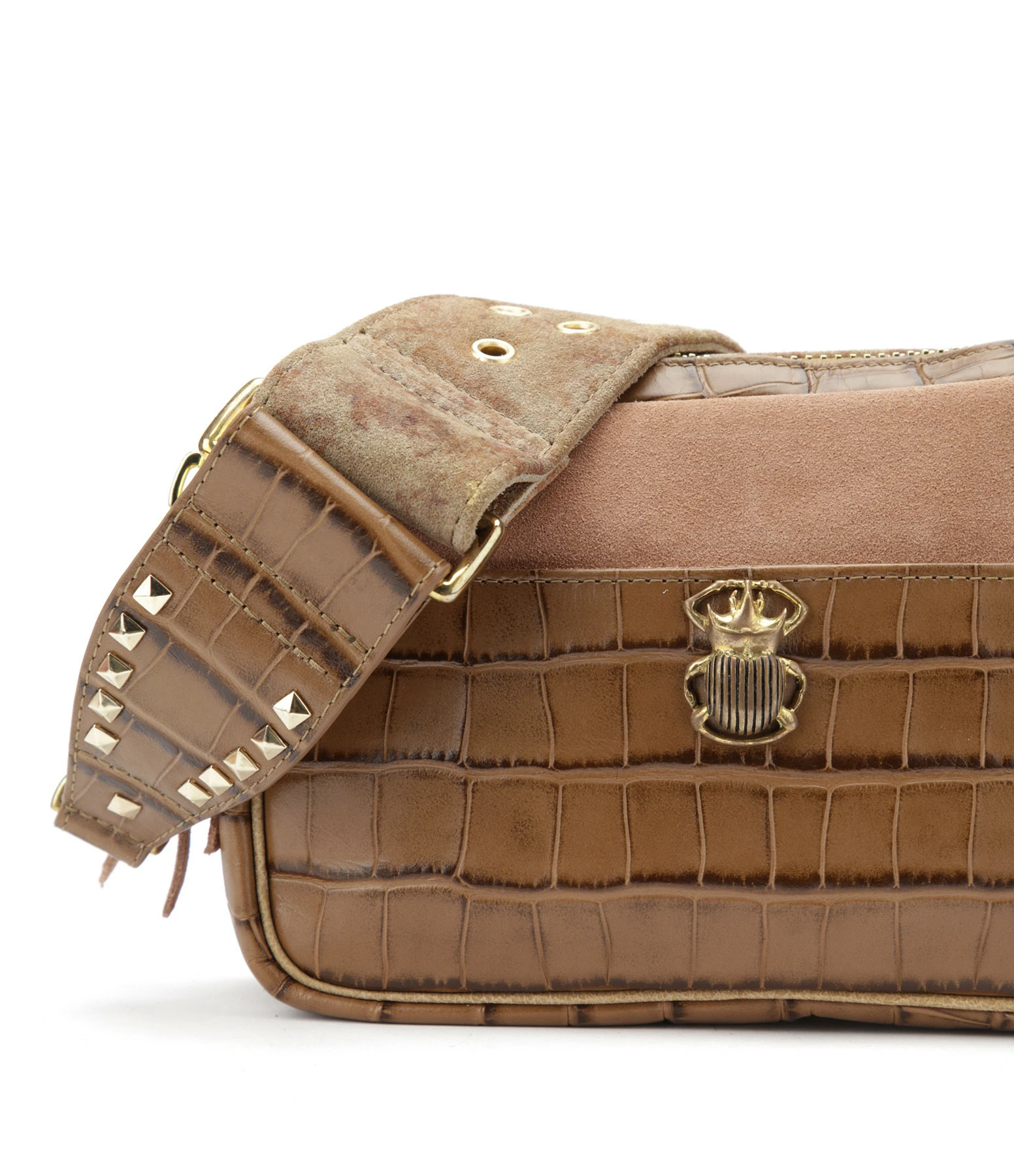 CLARIS VIROT Sac Lily Cuir Tabac 5 CLARIS VIROT Sac Lily Cuir Tabac – Image 3