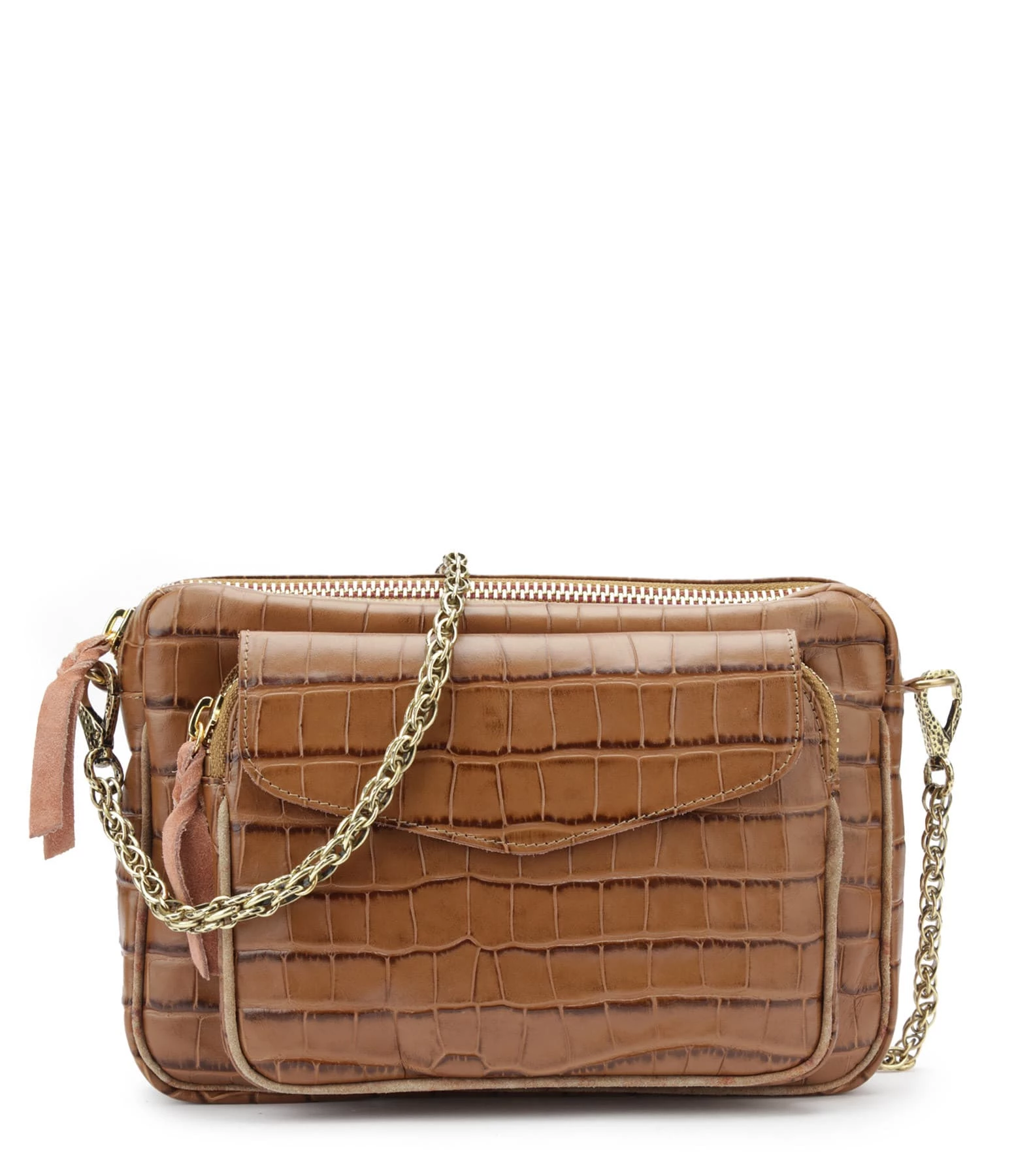 CLARIS VIROT Sac Big Charly Cuir Tabac 3 CLARIS VIROT Sac Big Charly Cuir Tabac