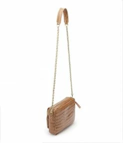 Alternative view of CLARIS VIROT Sac Big Charly Cuir Tabac