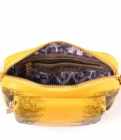 CLARIS VIROT Sac Charly Lézard Jaune Endek 10 CLARIS VIROT Sac Charly Lézard Jaune Endek -jerome dreyfuss shop unnamed file 1922