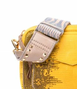 CLARIS VIROT Sac Charly Lézard Jaune Endek 11 CLARIS VIROT Sac Charly Lézard Jaune Endek -jerome dreyfuss shop unnamed file 1923