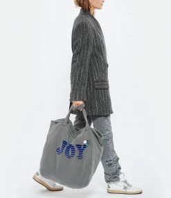 NEWTONE Totebag Greater Joy Coton Pepper -jerome dreyfuss shop unnamed file 194
