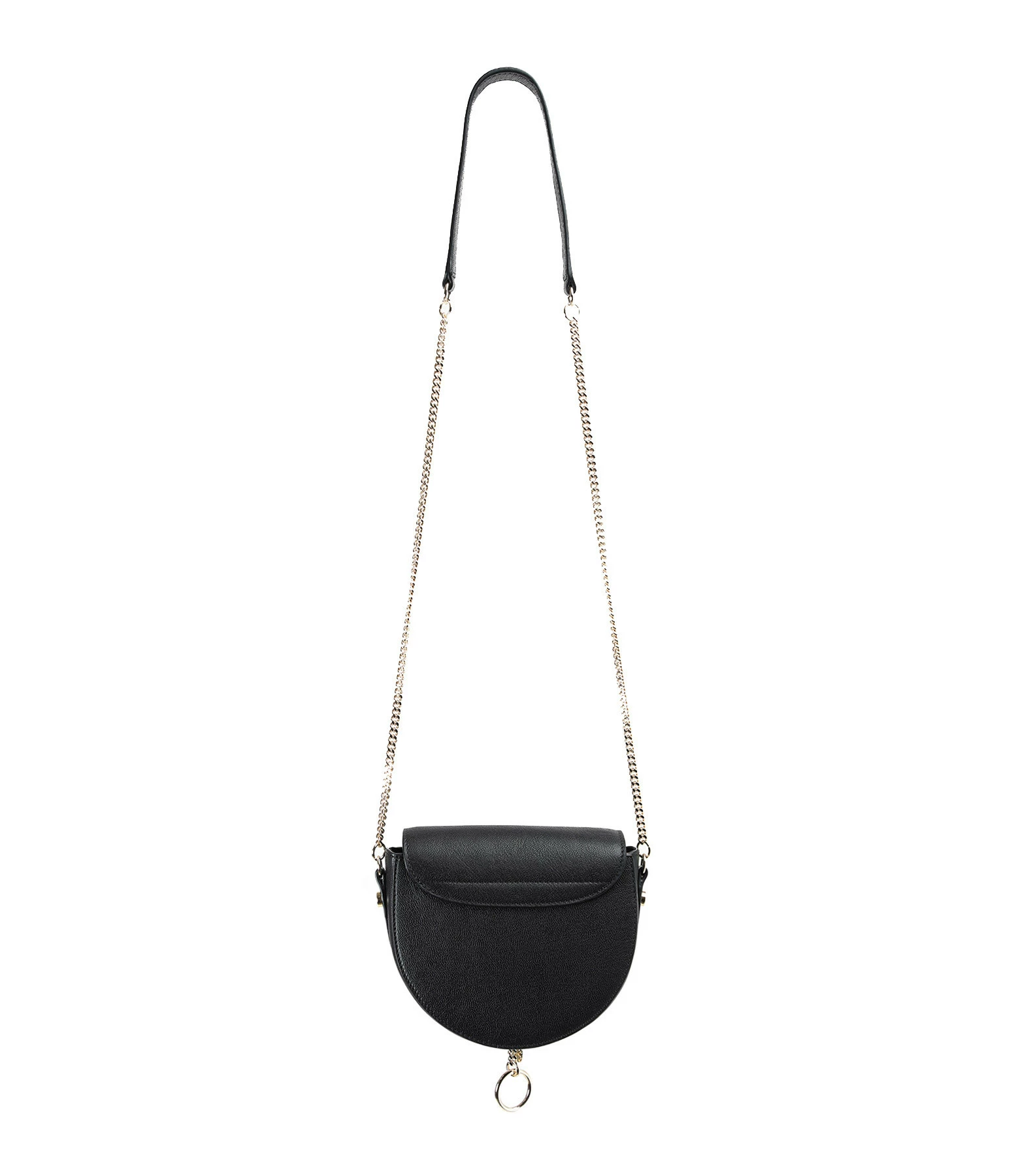 SEE BY CHLOE Sac Mara Cuir Lisse Noir 5 SEE BY CHLOE Sac Mara Cuir Lisse Noir – Image 3