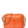 CLARIS VIROT Sac Charly Python Orange 1 CLARIS VIROT Sac Charly Python Orange -jerome dreyfuss shop unnamed file 1966
