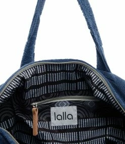 LALLA Sac De Plage Socco Éponge Blue Note -jerome dreyfuss shop unnamed file 197