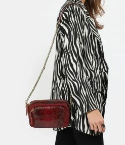 CLARIS VIROT Sac Charly Python Bordeaux Suédé 10 CLARIS VIROT Sac Charly Python Bordeaux Suédé -jerome dreyfuss shop unnamed file 1982