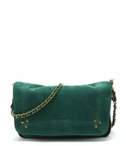 jerome dreyfuss shop 31 JEROME DREYFUSS Sac Bobi S Cuir Suédé Jade