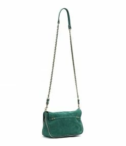 Alternative view of JEROME DREYFUSS Sac Bobi S Cuir Suédé Jade