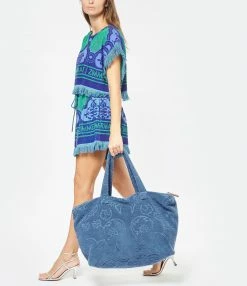 LALLA Sac De Plage Socco Éponge Blue Note -jerome dreyfuss shop unnamed file 200