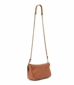 Alternative view of JEROME DREYFUSS Sac Bobi S Cuir Croco Whisky