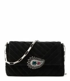 ISABEL MARANT Sac Merine Bandoulière Bijou Cuir Noir