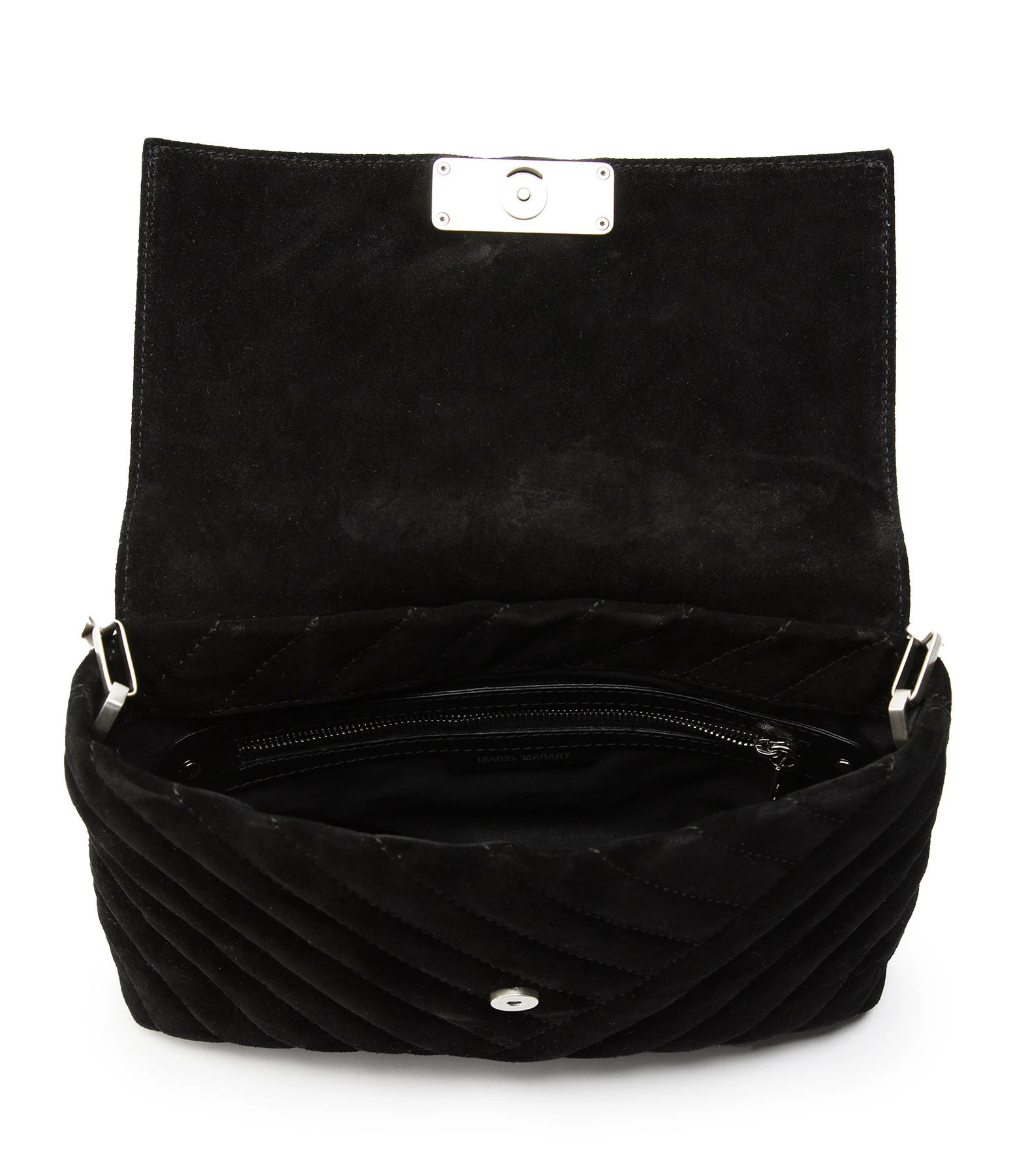 ISABEL MARANT Sac Merine Bandoulière Bijou Cuir Noir 5 ISABEL MARANT Sac Merine Bandoulière Bijou Cuir Noir – Image 3