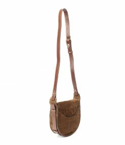 Alternative view of ISABEL MARANT Sac Botsy Cuir Suédé Cognac