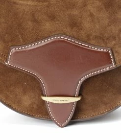 ISABEL MARANT Sac Botsy Cuir Suédé Cognac -jerome dreyfuss shop unnamed file 2046
