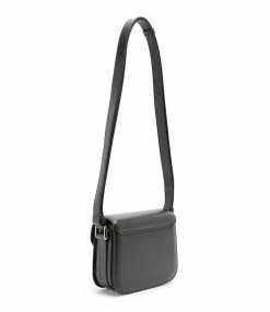 Alternative view of A.P.C. Sac Grace Mini Cuir Lisse Noir