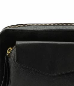 CLARIS VIROT Sac Big Charly Cuir Grainé Suédé Noir Doré 11 CLARIS VIROT Sac Big Charly Cuir Grainé Suédé Noir Doré -jerome dreyfuss shop unnamed file 2092
