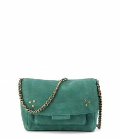 JEROME DREYFUSS Sac Lulu S Cuir Jade
