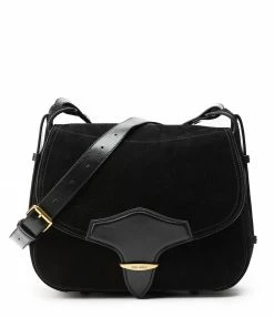 ISABEL MARANT Sac Besace Botsy Cuir Noir