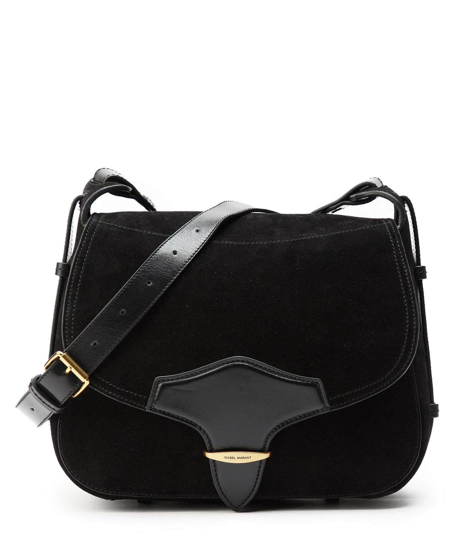 ISABEL MARANT Sac Besace Botsy Cuir Noir 3 ISABEL MARANT Sac Besace Botsy Cuir Noir