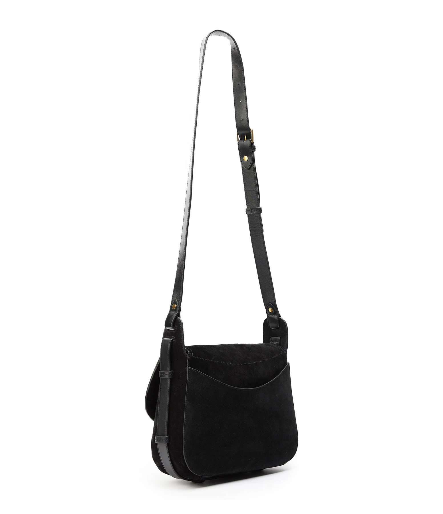 ISABEL MARANT Sac Besace Botsy Cuir Noir 4 ISABEL MARANT Sac Besace Botsy Cuir Noir – Image 2
