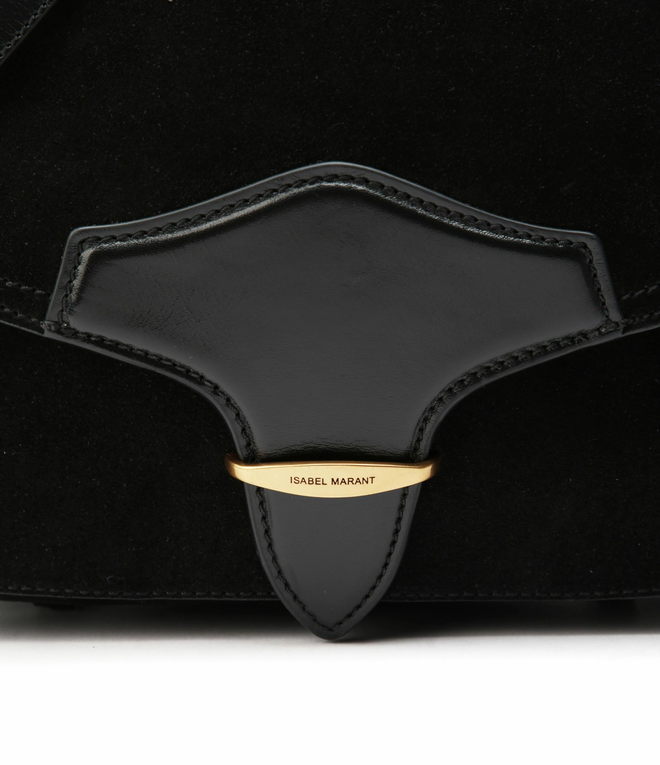 ISABEL MARANT Sac Besace Botsy Cuir Noir 5 ISABEL MARANT Sac Besace Botsy Cuir Noir – Image 3