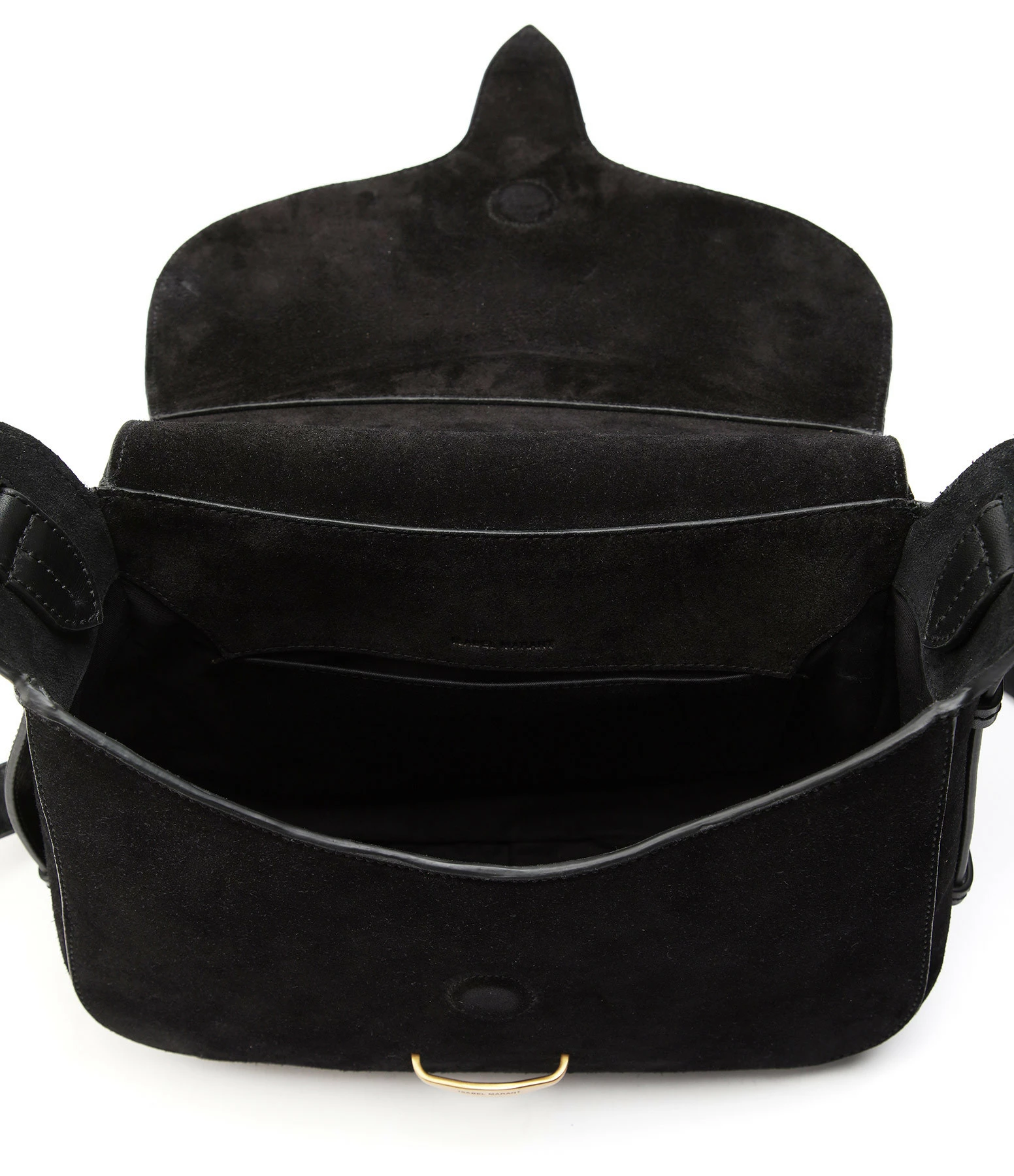 ISABEL MARANT Sac Besace Botsy Cuir Noir 6 ISABEL MARANT Sac Besace Botsy Cuir Noir – Image 4