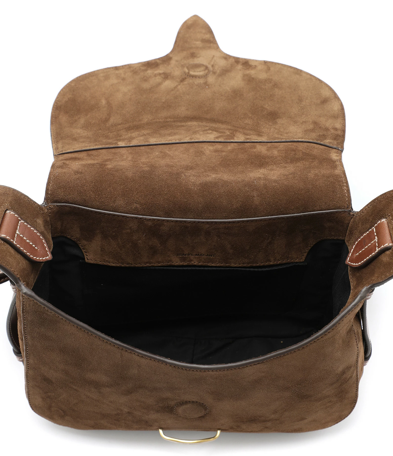 ISABEL MARANT Sac Besace Botsy Cuir Cognac 5 ISABEL MARANT Sac Besace Botsy Cuir Cognac – Image 3