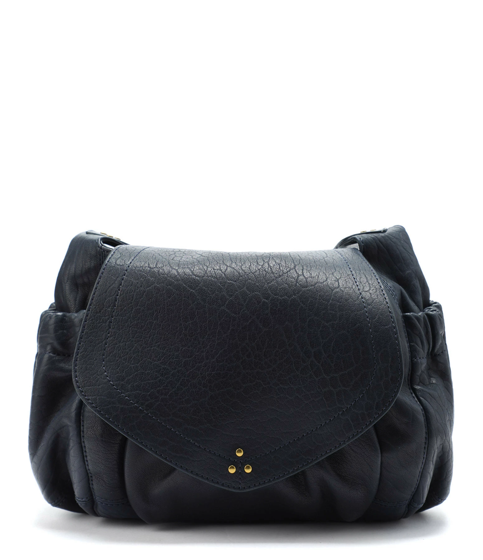 JEROME DREYFUSS Sac Helmut M Cuir Bubble Saphir 3 JEROME DREYFUSS Sac Helmut M Cuir Bubble Saphir