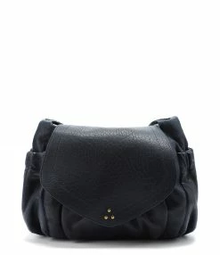 JEROME DREYFUSS Sac Helmut S Cuir Bubble Saphir