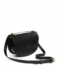 Alternative view of A.P.C. Sac Genève Mini Cuir Lisse Noir