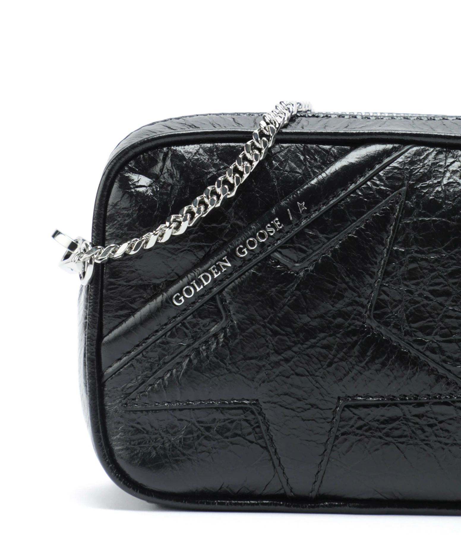 GOLDEN GOOSE Sac Mini Star Cuir Noir 6 GOLDEN GOOSE Sac Mini Star Cuir Noir – Image 4