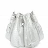 SISTA PARIS Sac Amber Python Argenté Zèbre -jerome dreyfuss shop unnamed file 2169