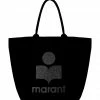 ISABEL MARANT Cabas Yenky Coton Noir 1 ISABEL MARANT Cabas Yenky Coton Noir -jerome dreyfuss shop unnamed file 217